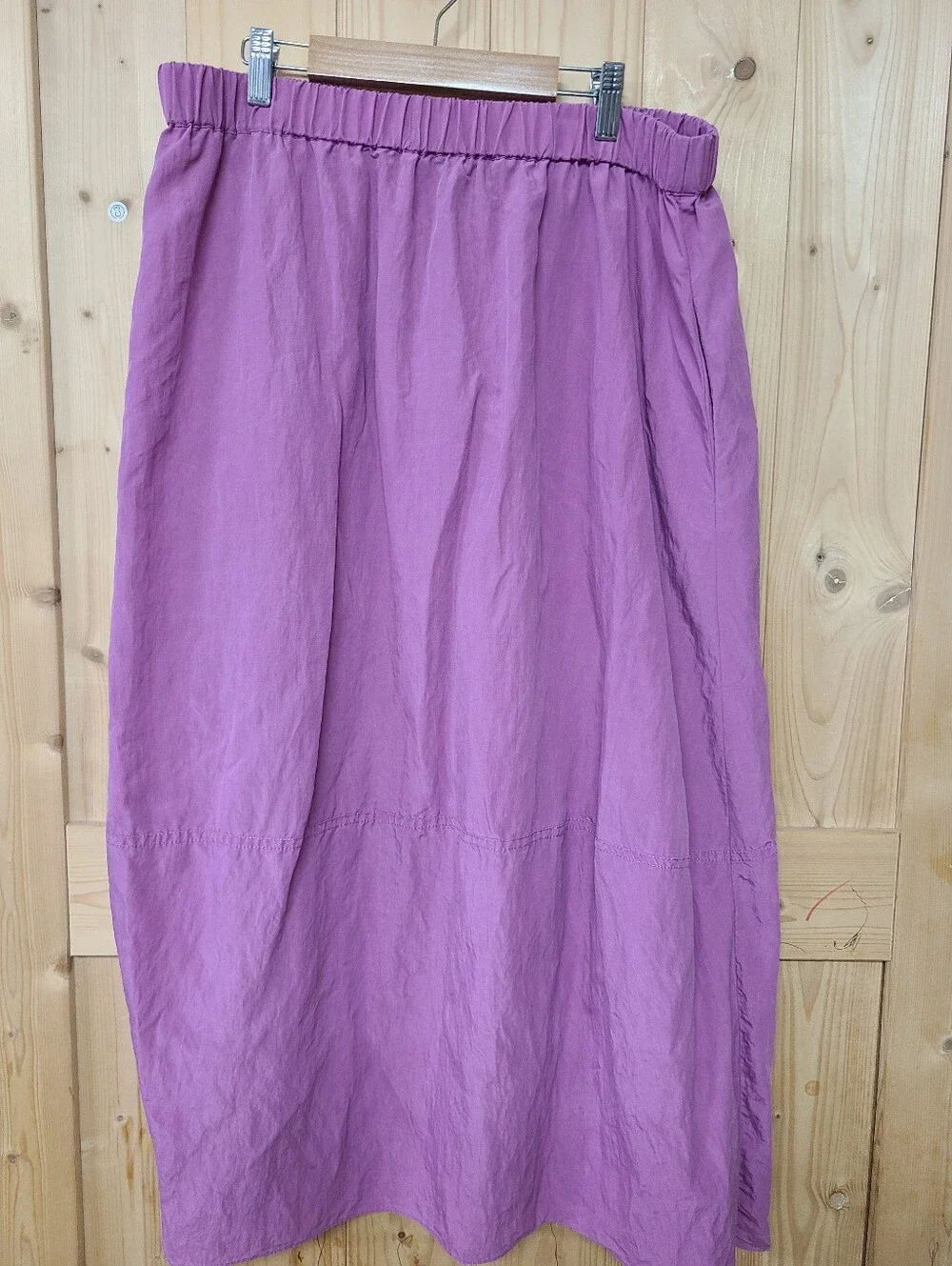 Vince Waist Midi Skirt With Elastic Waist